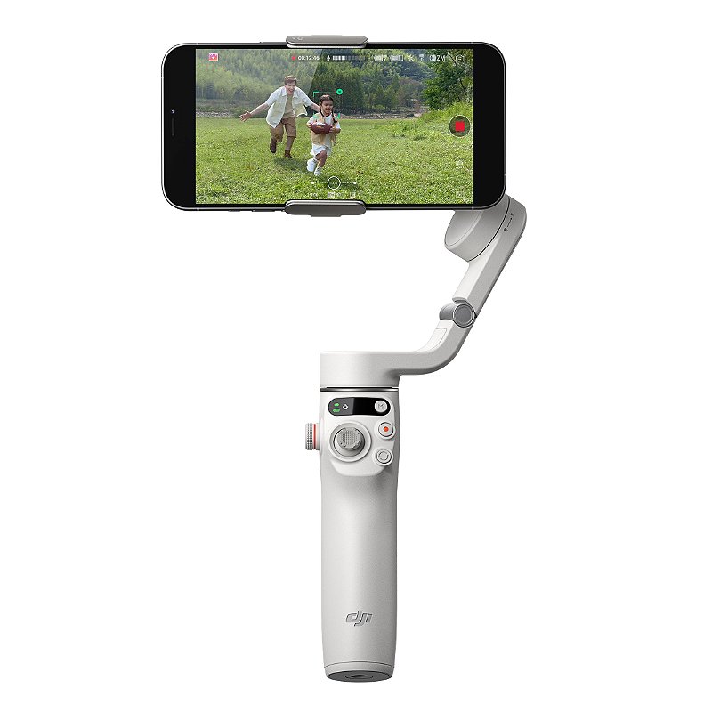 dji osmo mobile 6 cinza platinum - FlyPro - A melhor loja de