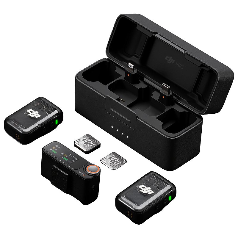 DJI Mic 2 - FlyPro - A melhor loja de Drones do Brasil!