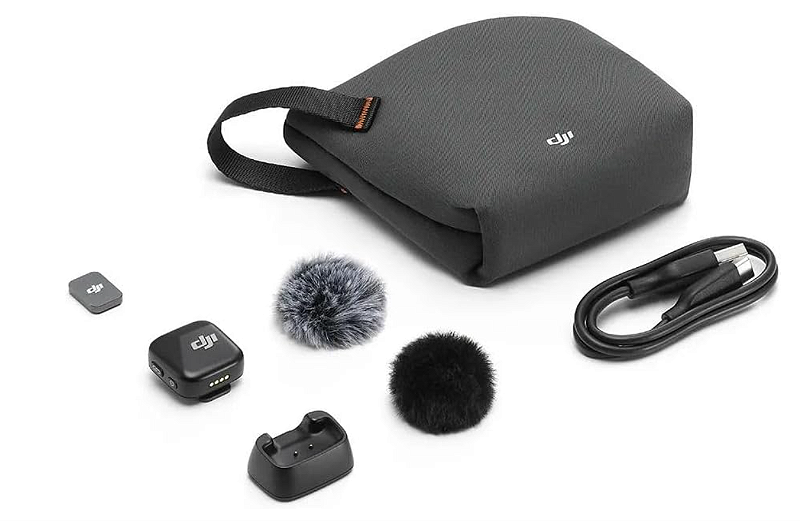 その他 DJI MIC Mini DJI Mic Mini Sistema de Microfone sem Fio para Câmera e Smartphone
