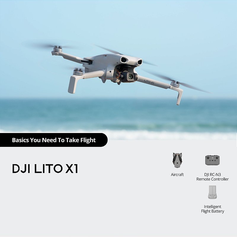 Drone DJI Lito X1 Standard (Sem tela)