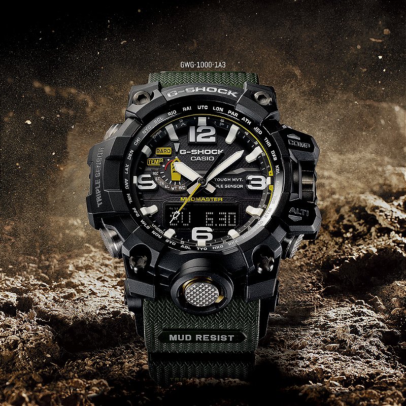 【極美品】CASIO G-SHOCK MUDMASTER GWG-1000-1A GWG-1000-1AJF | CASIO
