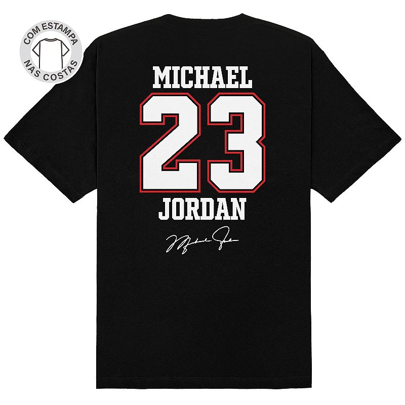 Camiseta Michael Jordan 23 UMDOIS Camisetas e Acessorios