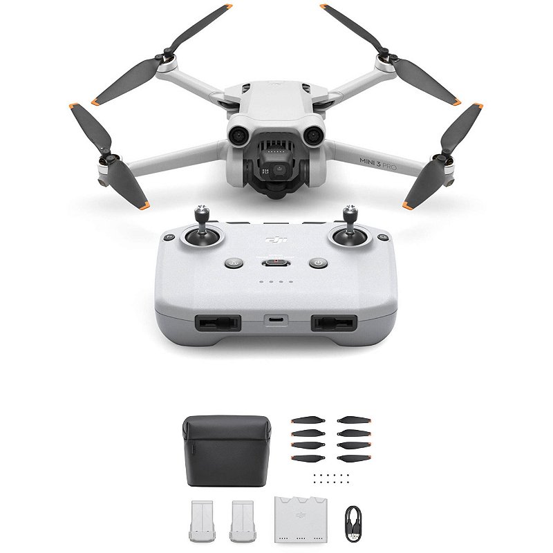 Drone DJI Mini 3 Fly More Combo Plus - Nivídeo