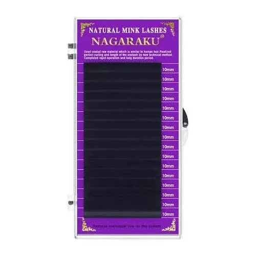 Extensiones De Pestañas Nagaraku Blister Color Negro Con Curvatura De - Foto 8