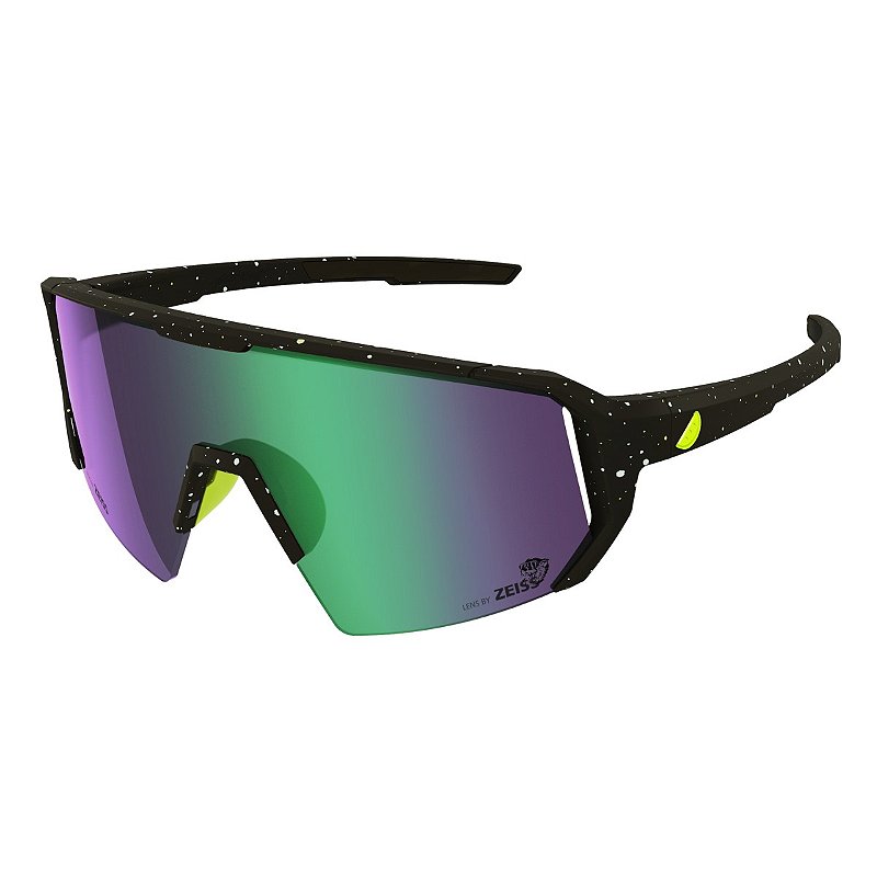 Melon Optics - ALLEYCAT Paint Splat Preto / Neon Amarelo (VIOLET