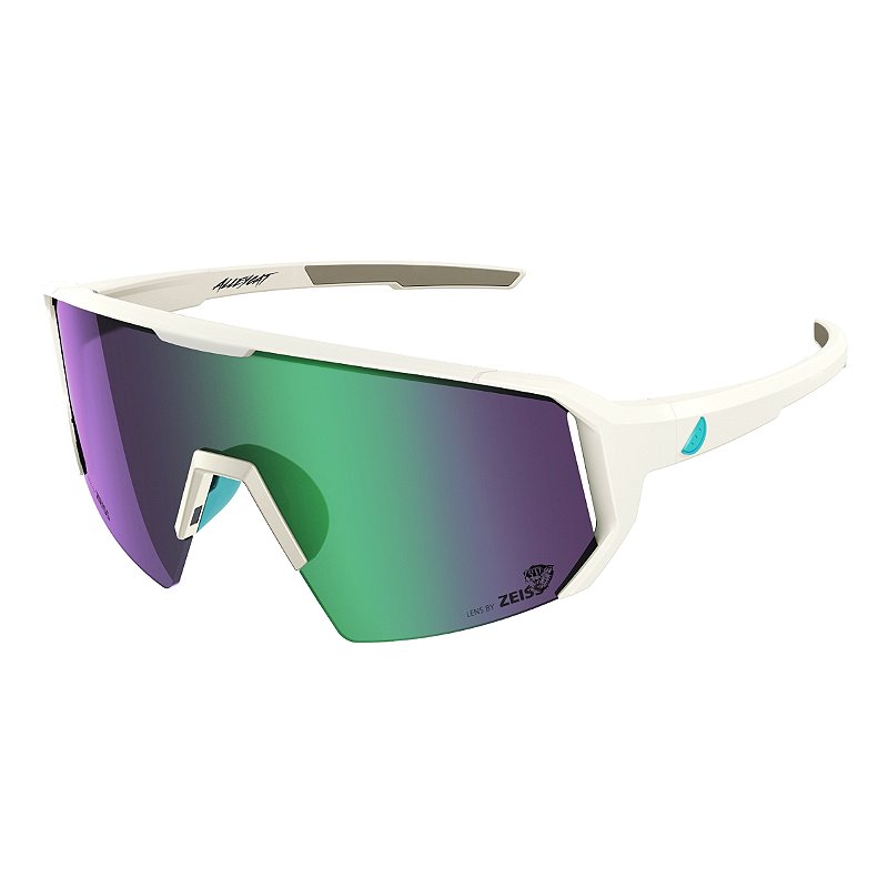 Melon Optics - ALLEYCAT Branco / Turquoise (VIOLET CHROME) - Cycle