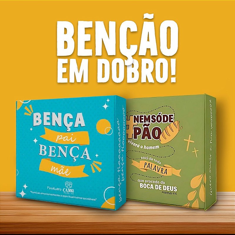 COMBO CAIXINHAS BENÇÃOS EM DOBRO