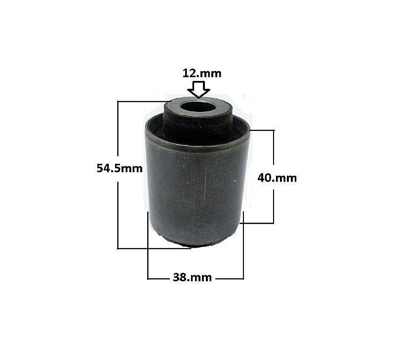 Bucha Bandeja Dianteira - IX35 2.0 16v 2010 a 2017 - P/Dianteira