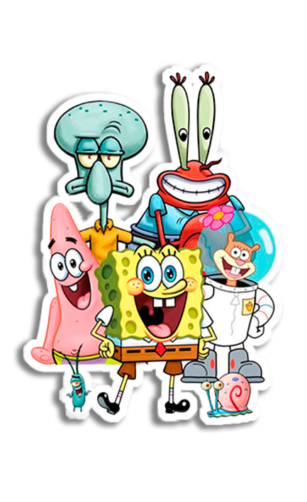 Bob esponja squaarepants e amigos