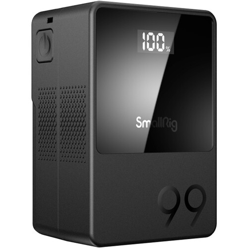 発電機・ポータブル電源 SmallRig VB99 mini V mount 4930 99Wh SmallRig VB99 Mini Bateria V-Mount (99Wh) - Backup Equipamentos