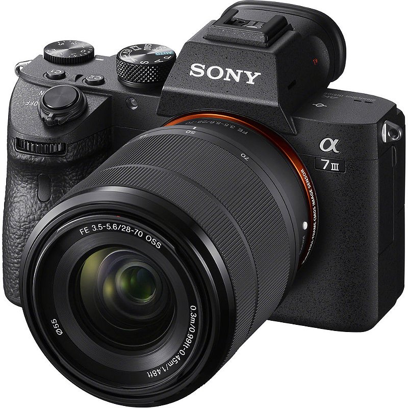 SONY α7III Câmera Mirrorless Sony A7 III com Lente 28-70mm f/3.5-5.6 OSS