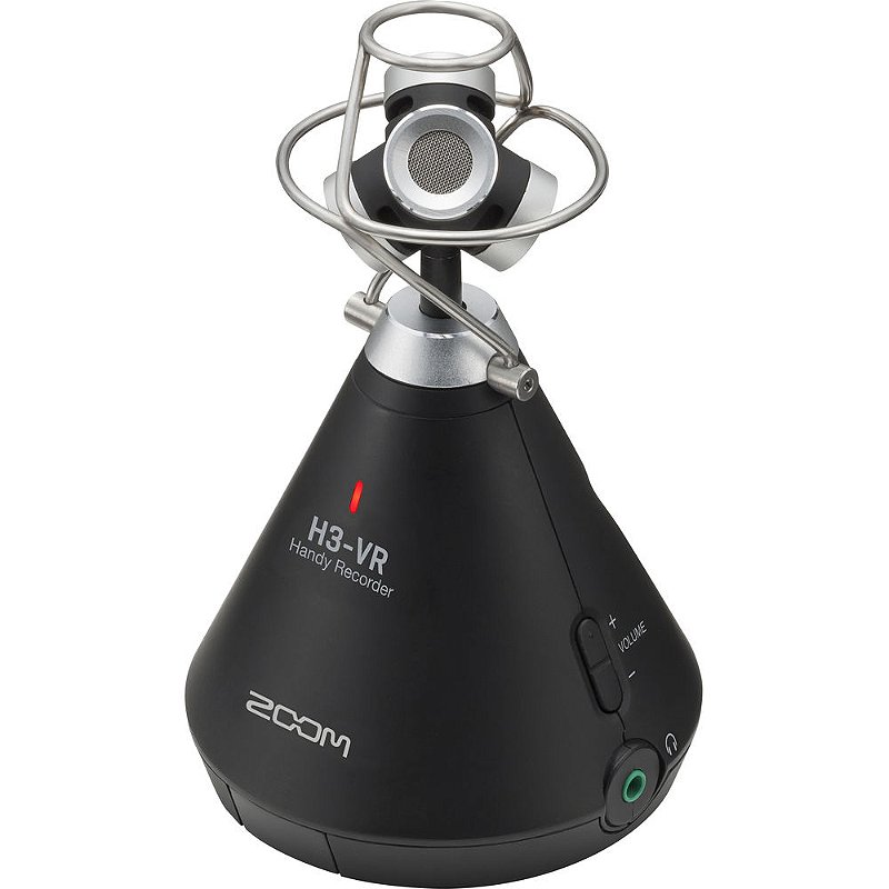 Gravador de Áudio Zoom H3-VR com Microfones 360° Ambisonics