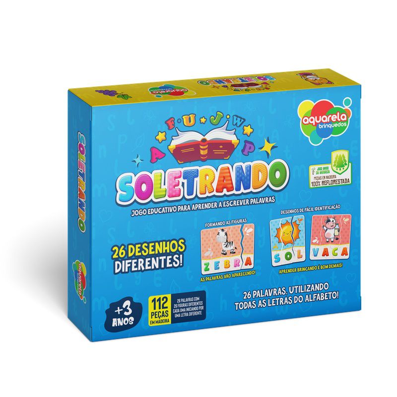 Soletrando - Jogo Infantil Educativo De Alfabetização 4 Anos