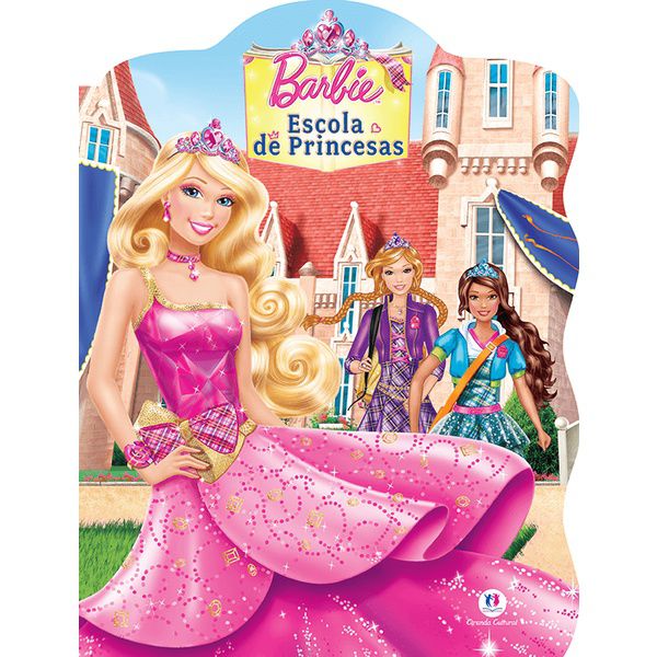 Barbie: Escola de Princesas - Colorir