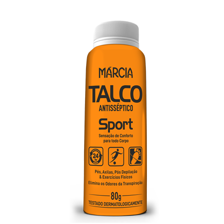 Talco Antisséptico Márcia Sport 80g