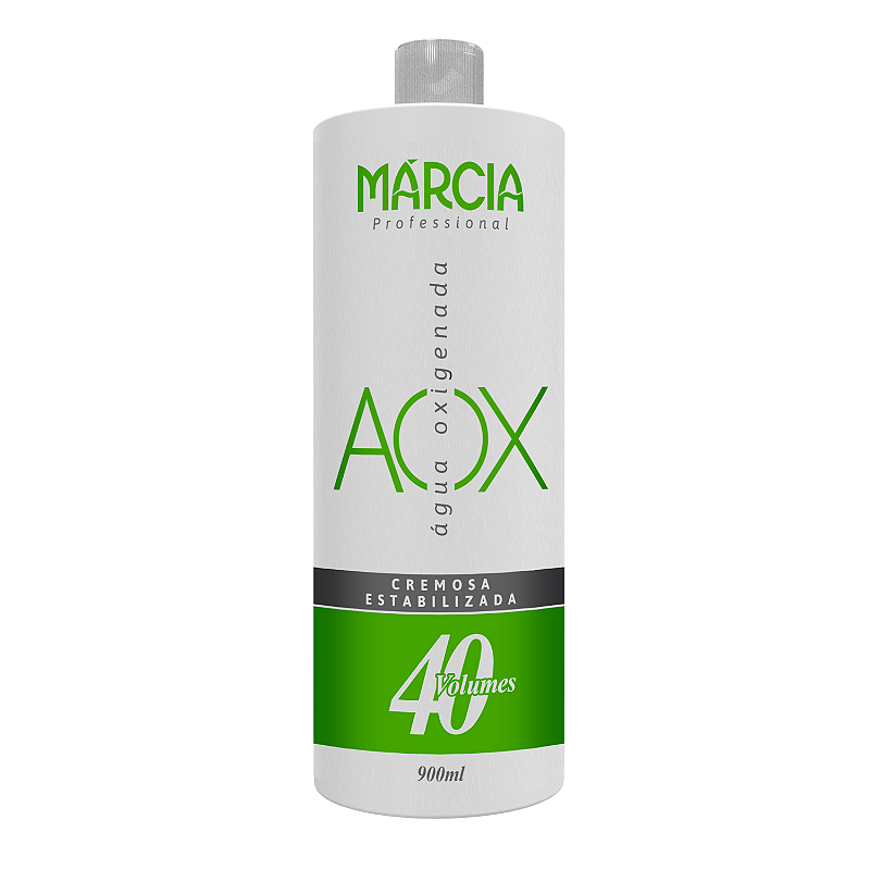 Água Oxigenada AOX Márcia 40V 900ml