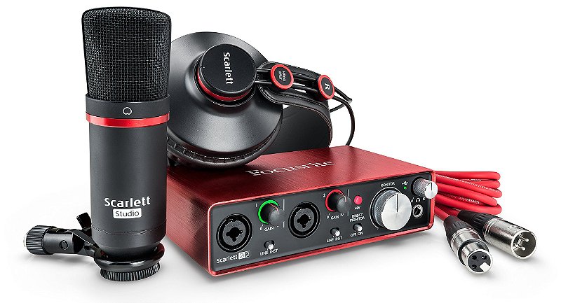 Focusrite Scarlett Studio セット FOCUSRITE KIT INTERFACE SCARLET 2I2 STUDIO - Home