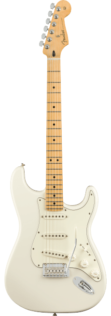 Guitarra Fender Mexican Player Stratocaster Polar White - Home