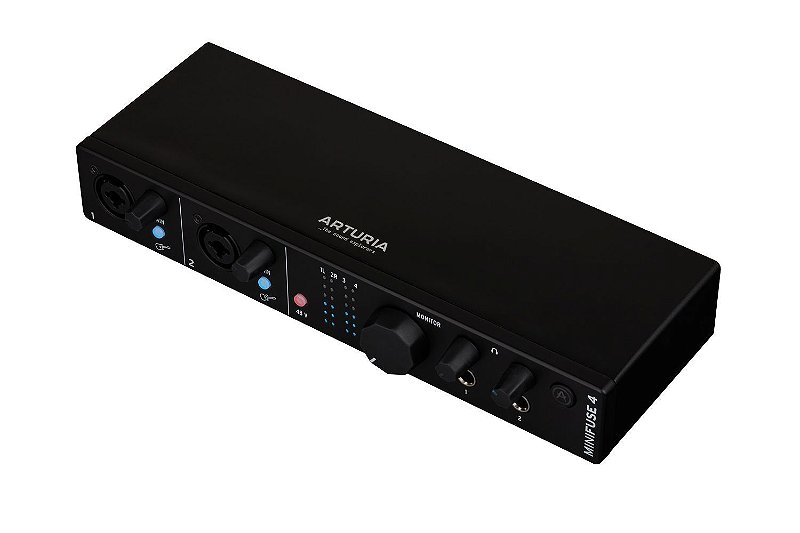 Arturia Interface Minifuse 4 Black MIDI 4x4 - Home Arturia Interface Minifuse 4 Black MIDI 4x4 - Home