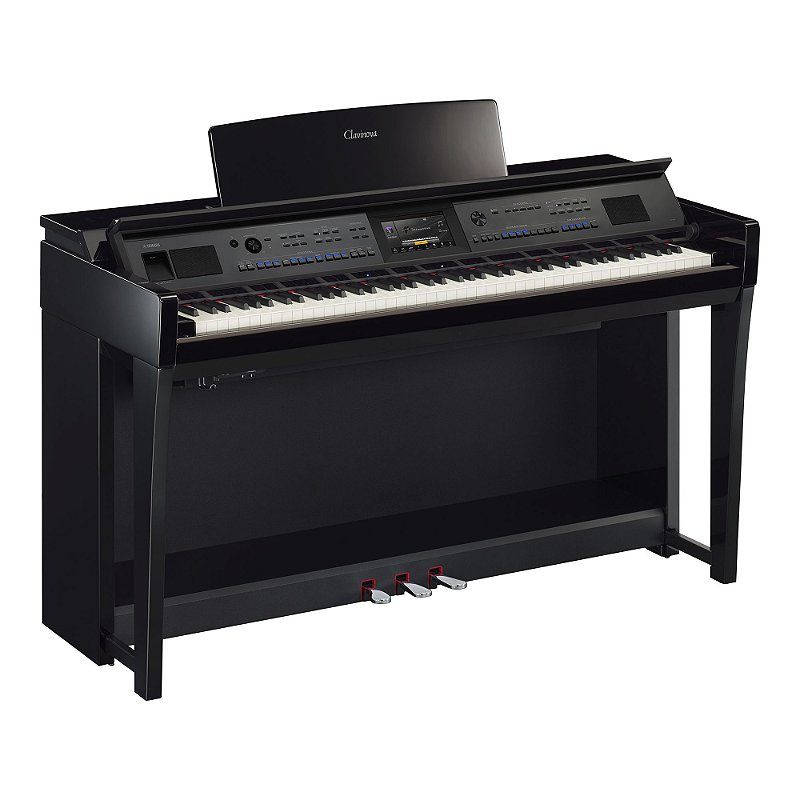 YAMAHA　電子ピアノ　Clavinova　MLP-71D　2005年製 Piano Digital Yamaha Clavinova CLP-735 Preto Polido 88 Teclas