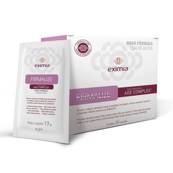 Exímia Firmalize Age Complex 30 Sachês | FQM Farmoquímica | Go