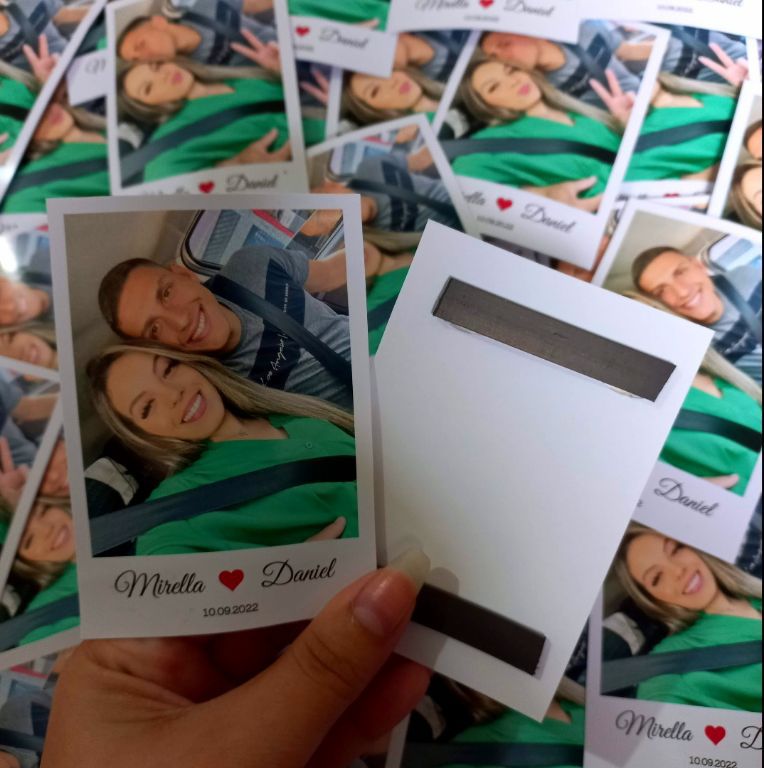 Polaroid Padrão Imã