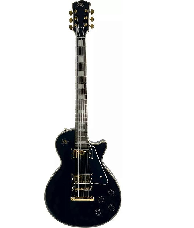 Guitarra Eletrica Les Paul SX EH3 Black - Armazém Do Músico