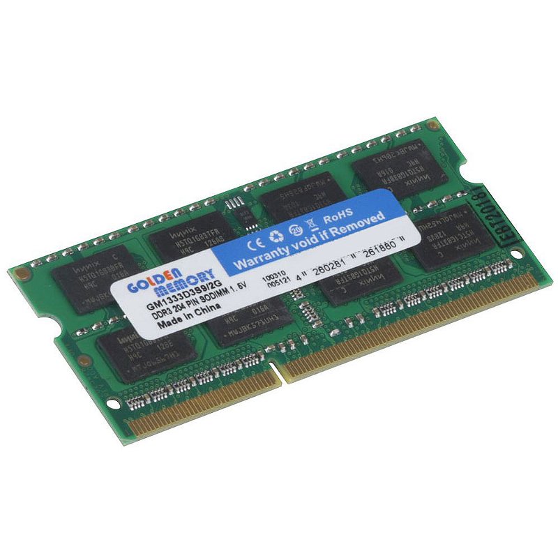 Memória Ram Notebook 2GB DDR3 1333MHZ 204-PIN Sodimm - Seven Distribuidora  de Componentes Eletrônicos
