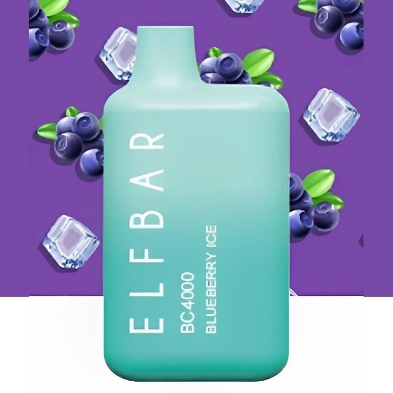 Elfbar BC4000 puffs Blueberry Ice Vapor Club Brasil