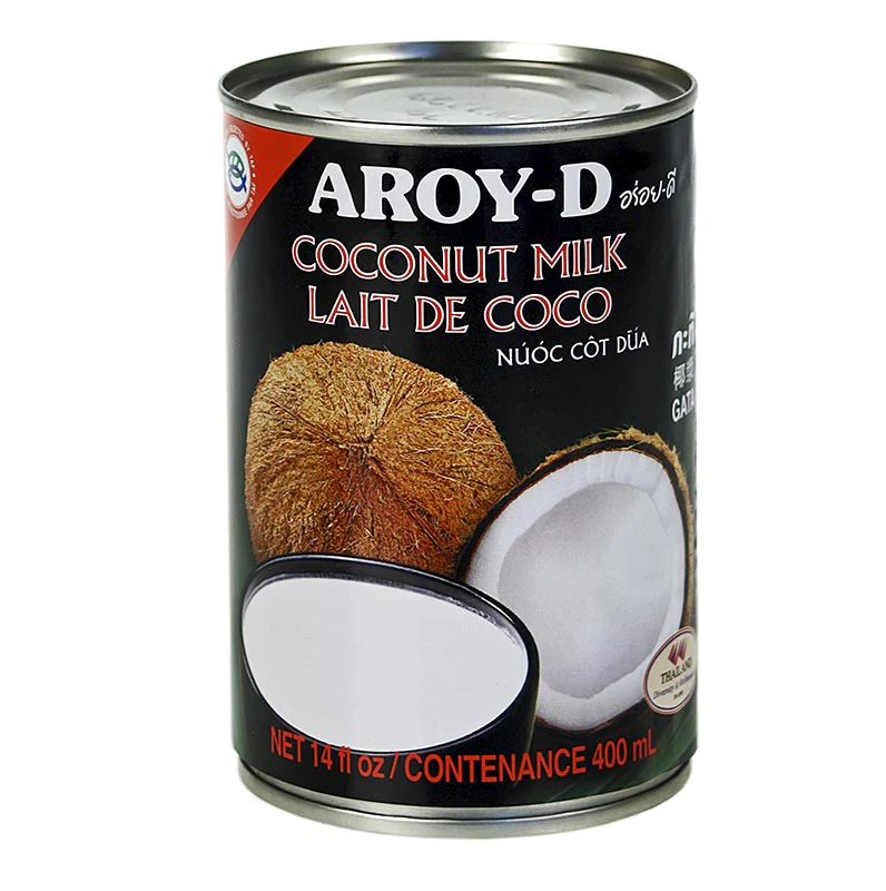 Leite de Coco Tailandês ARROY D - 400ml - Empório SHIN | Produtos