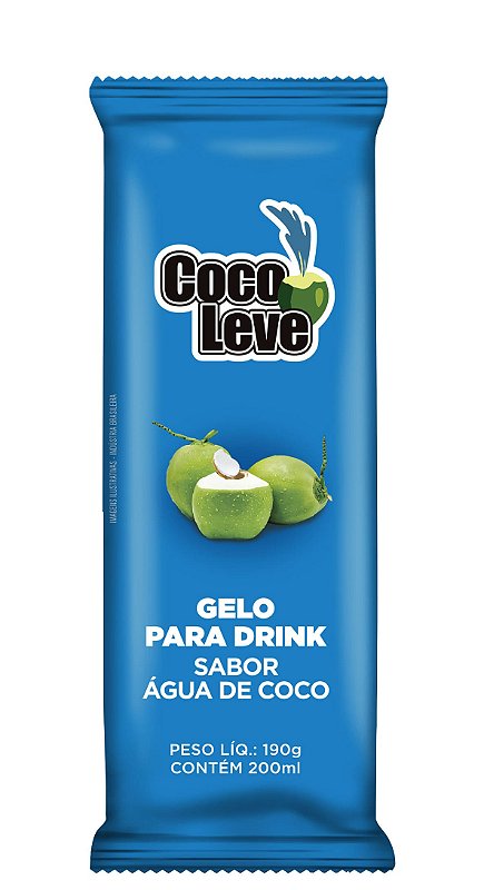 Caipirinha com gelo Coco Leve sabor maracujá. #cocoleve #drinks #sabor
