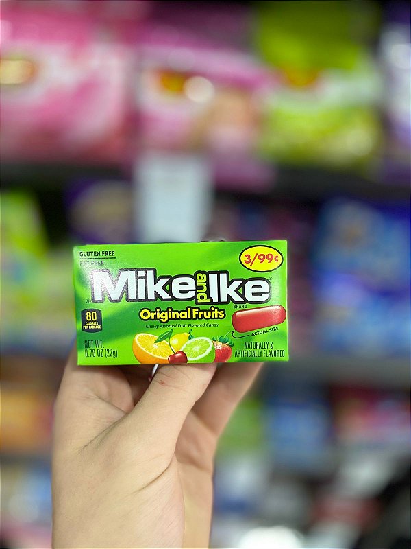 Mike And Ike Original Fruits 22gr - Johnny Doces Importados