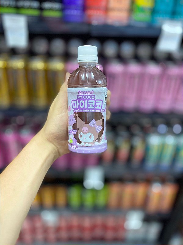 Refresco Coreano Kuromi My Coco 340 ml - Johnny Doces Importados
