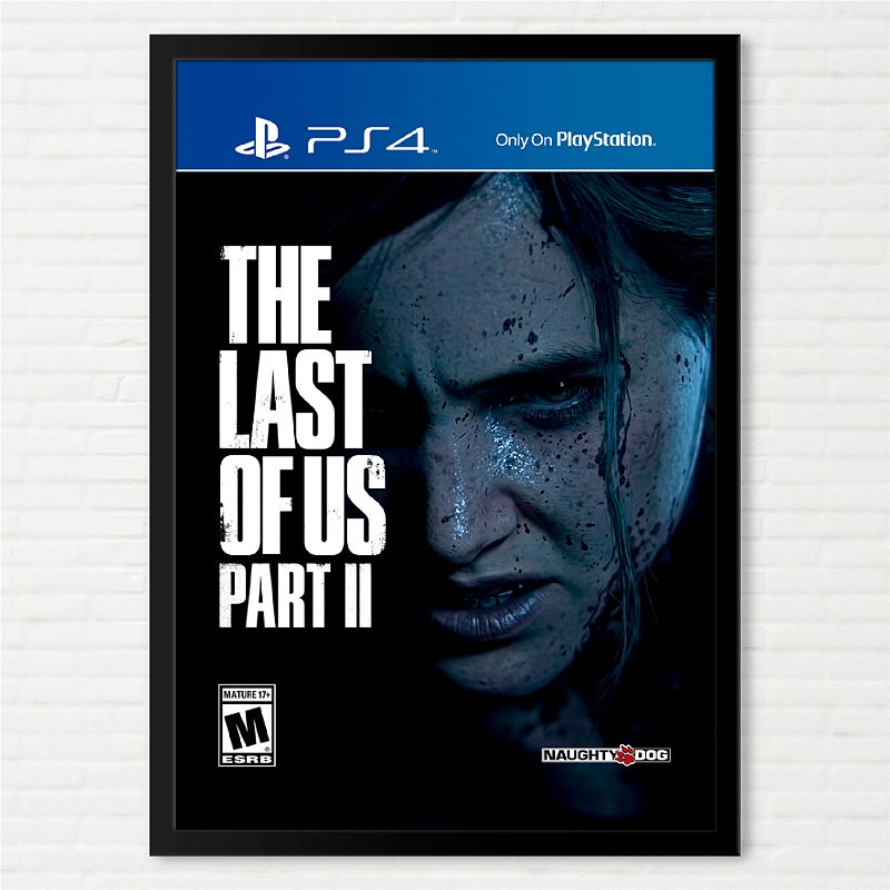Quadro Capa do The Last of Us Part II - Sony Playstation 4