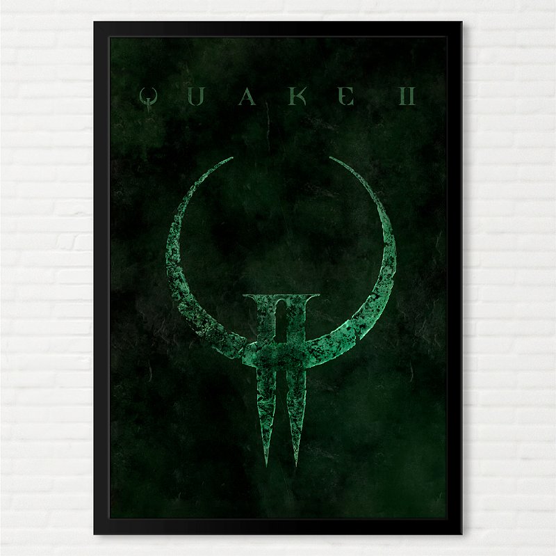 Quadro Quake 2 Pôster - PC