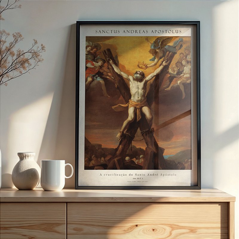 Quadro A Crucificação de Santo André Apóstolo