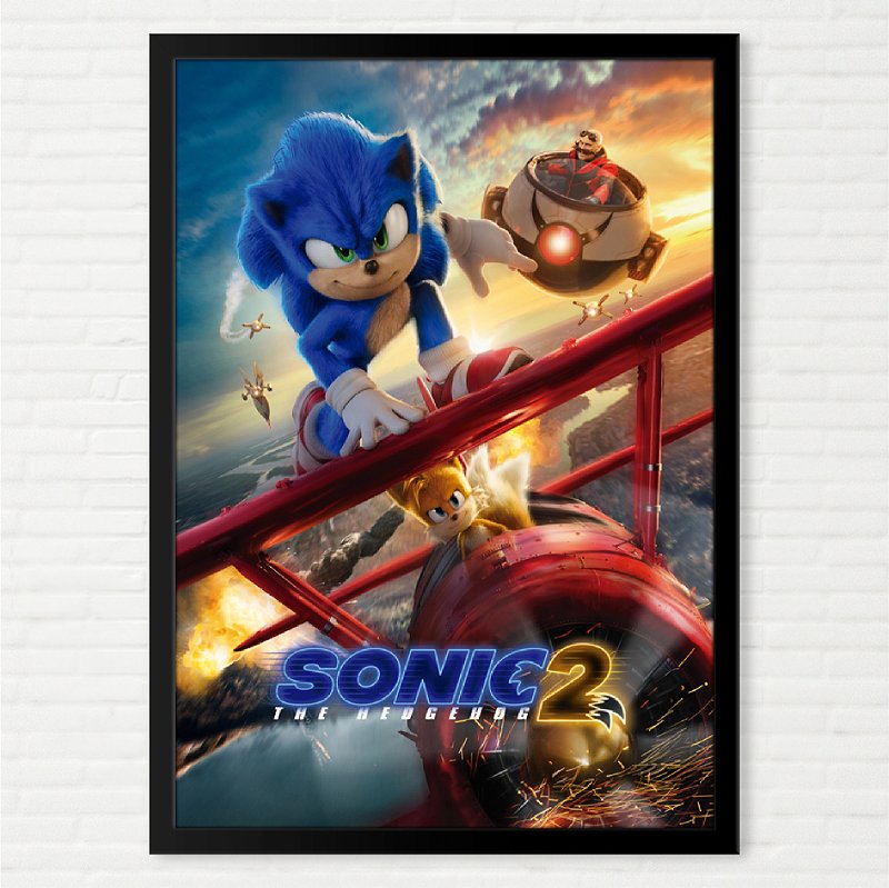 Poster Sonic The Hedgehog 2 - O Filme