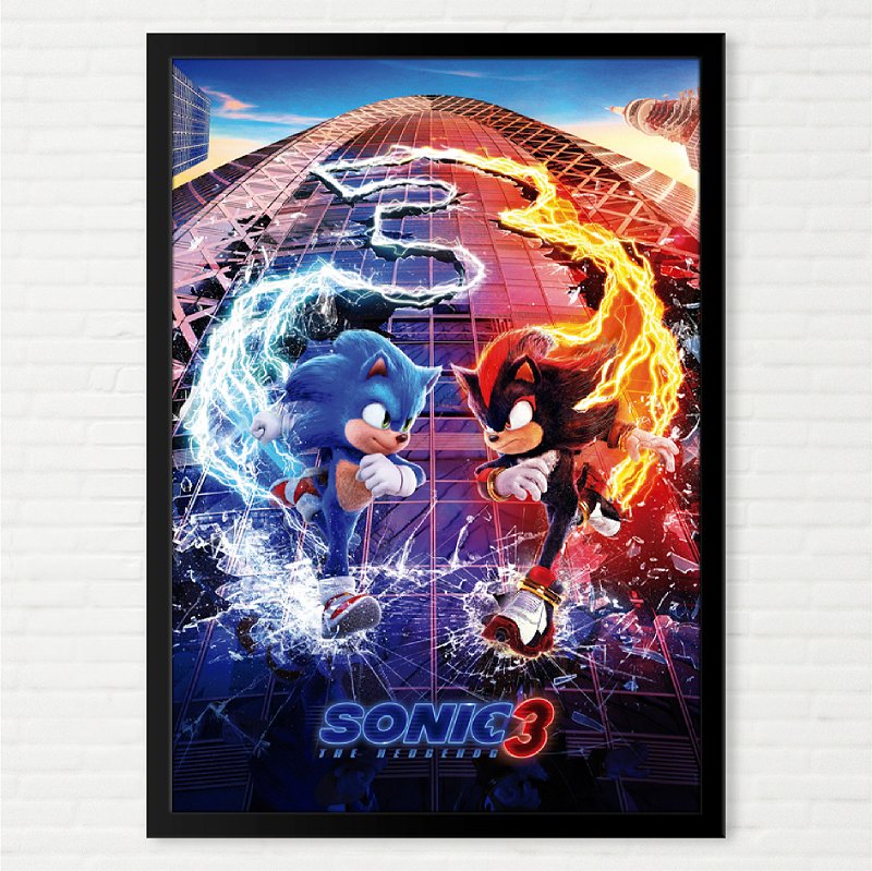 Poster Sonic The Hedgehog 3 - O Filme