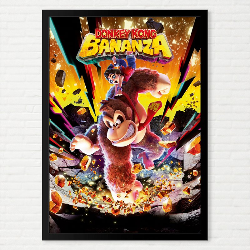 Quadro Donkey Kong Bananza - Nintendo Switch 2