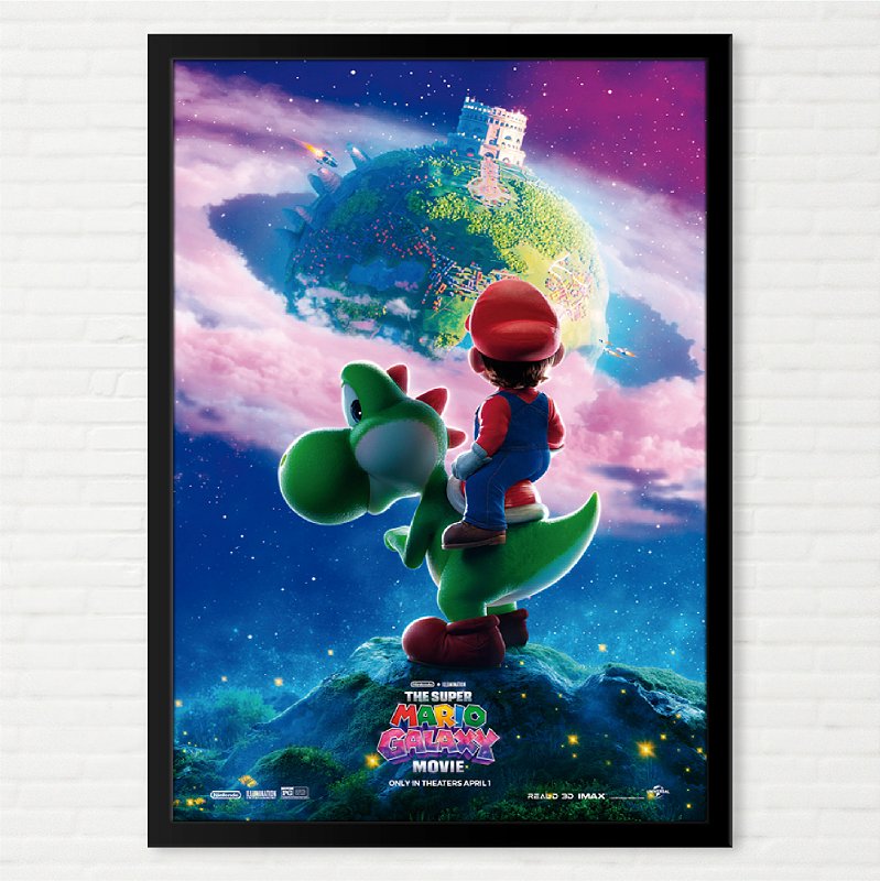 Poster Super Mario Galaxy - O Filme
