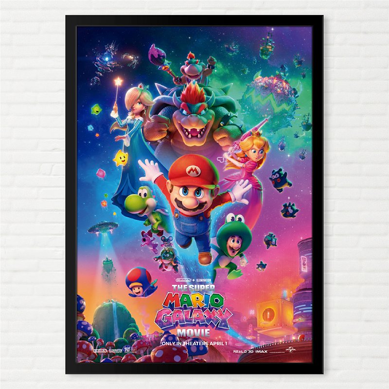 Poster Super Mario Galaxy - O Filme