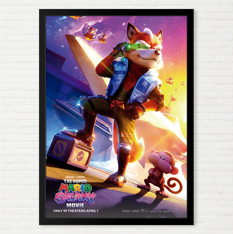 Poster Super Mario Galaxy - O Filme