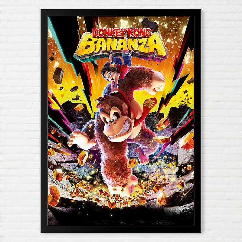 Poster Donkey Kong Bananza - Nintendo Switch 2