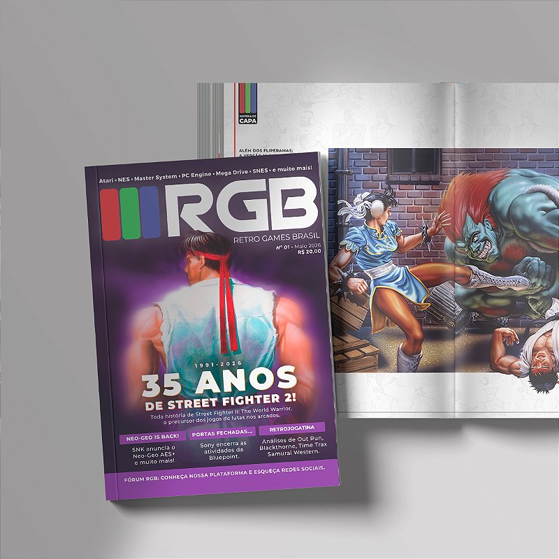 Revista RGB - Retro Games Brasil - Edição 01 - Julho 2026