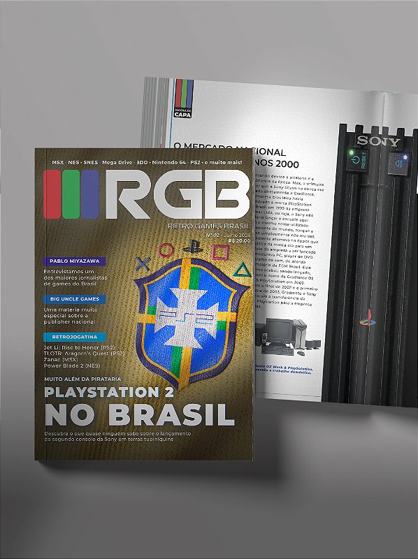 Revista RGB - Retro Games Brasil - Edição 02 - Julho 2026