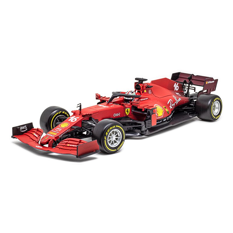 Miniatura Colecionável Carro Charles Leclerc Ferrari Racing F1