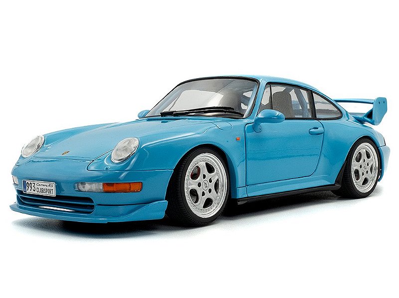Porsche 911 (993) Clubsport 1997 1:18 Solido Azul - Atacado de