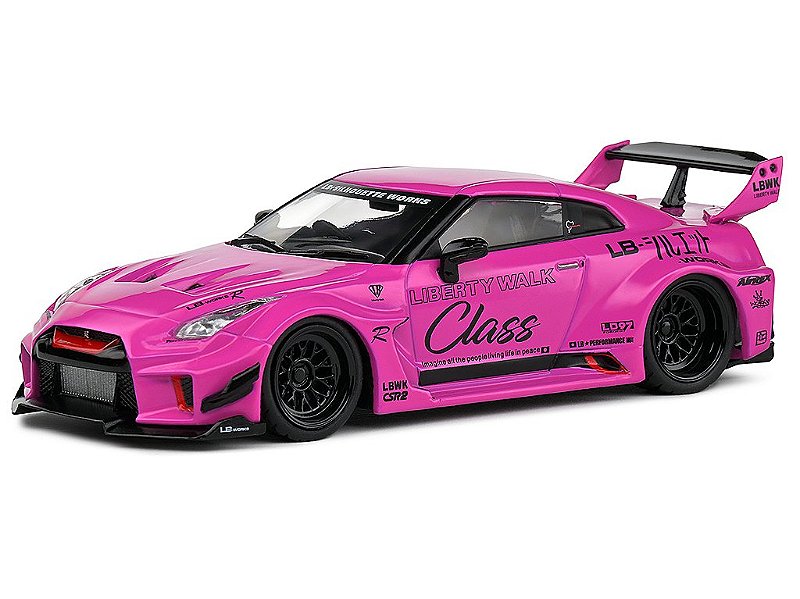 Nissan GTR35 Liberty Walk LBWK Silhouette 2019 1:43 Solido Purple