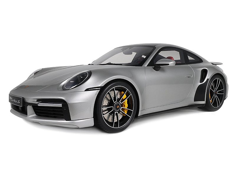 Porsche 911 992.1 Turbo S 2020 1:8 GT Spirit Prata - Atacado de