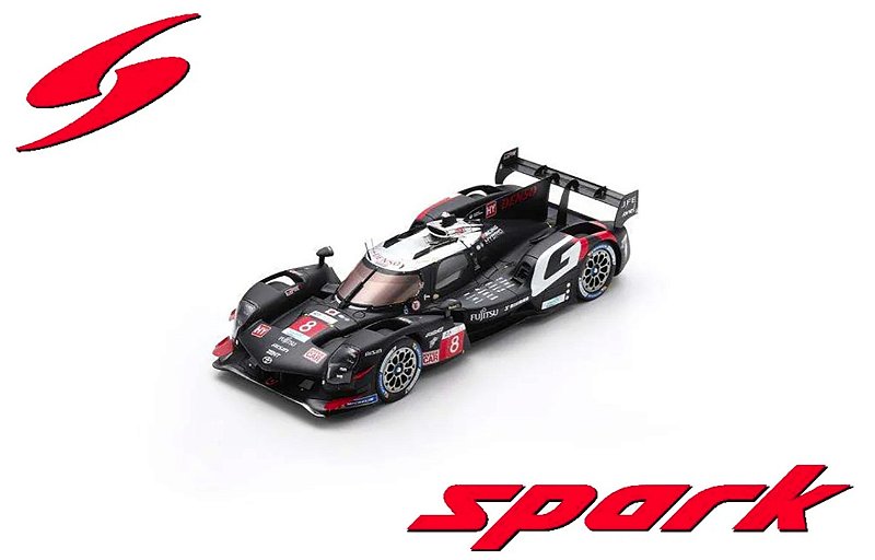 ミニカー TOYOTA GAZOO RACING GR010 HYBRID #7 2025 Toyota GR010 Hybrid Toyota Gazoo Racing JPN 24hs Le Mans 2025 1:64